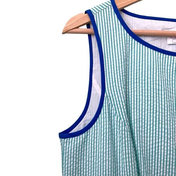 NWT Jessica Simpson Seerscuker Stripped Sleeveless Dress in Size 10 - Picture 7 of 10